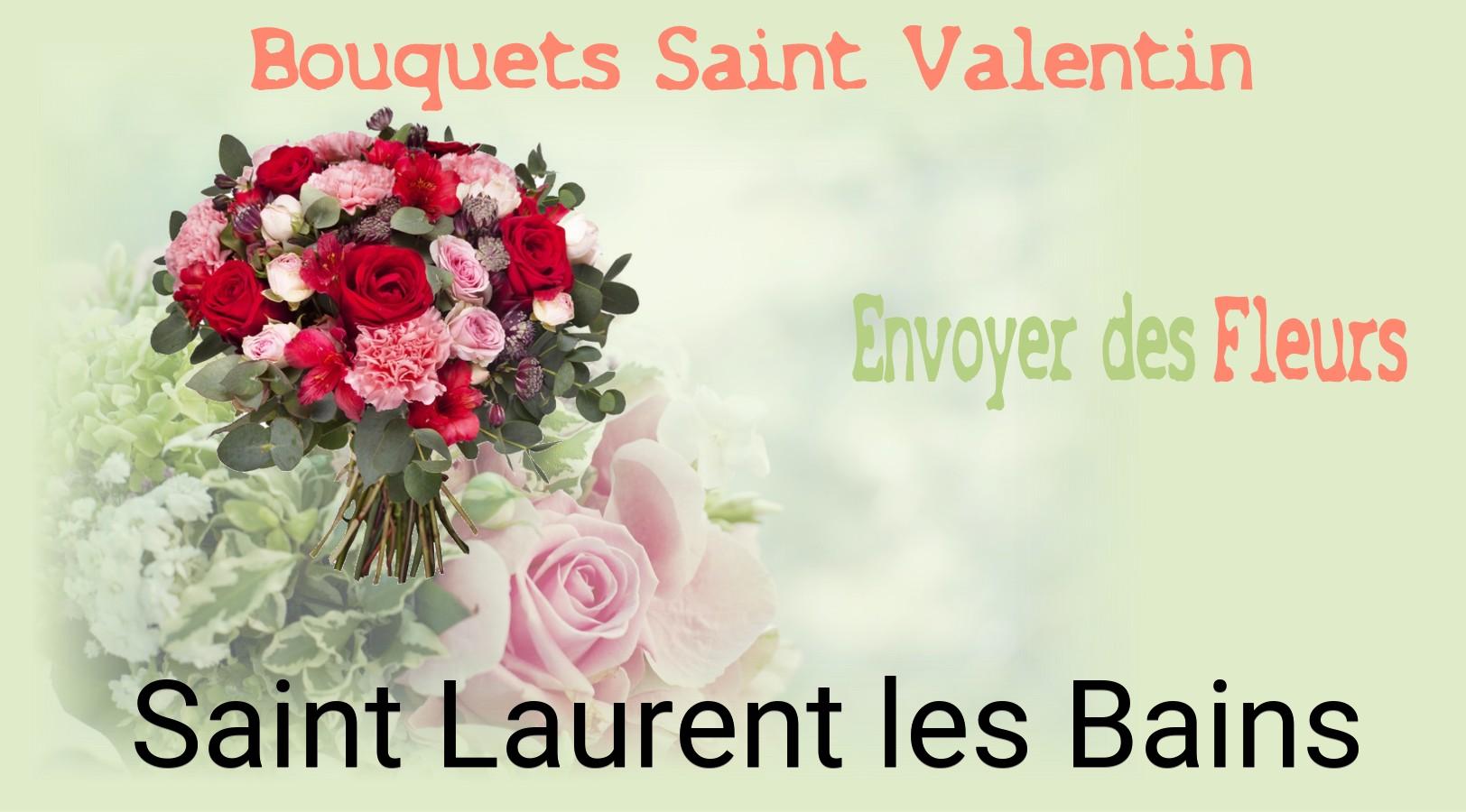 Roses de Saint-Valentin livrées à Saint-Laurent-les-Bains